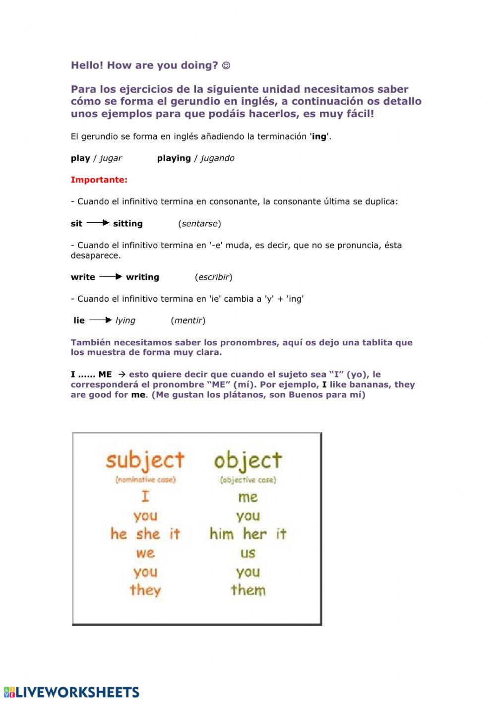 Prepare 1 Explicación Unit 9