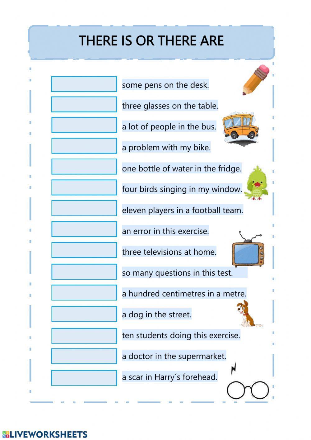 There is or there are