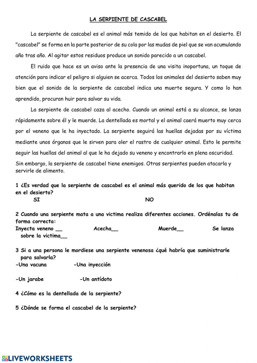 Comprensión lectora