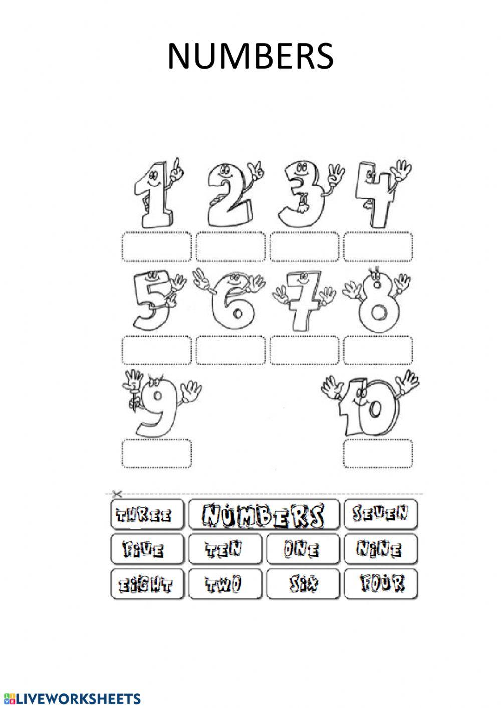 Numbers! Drag and drop.