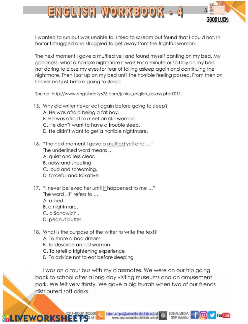 Recount - evaluation