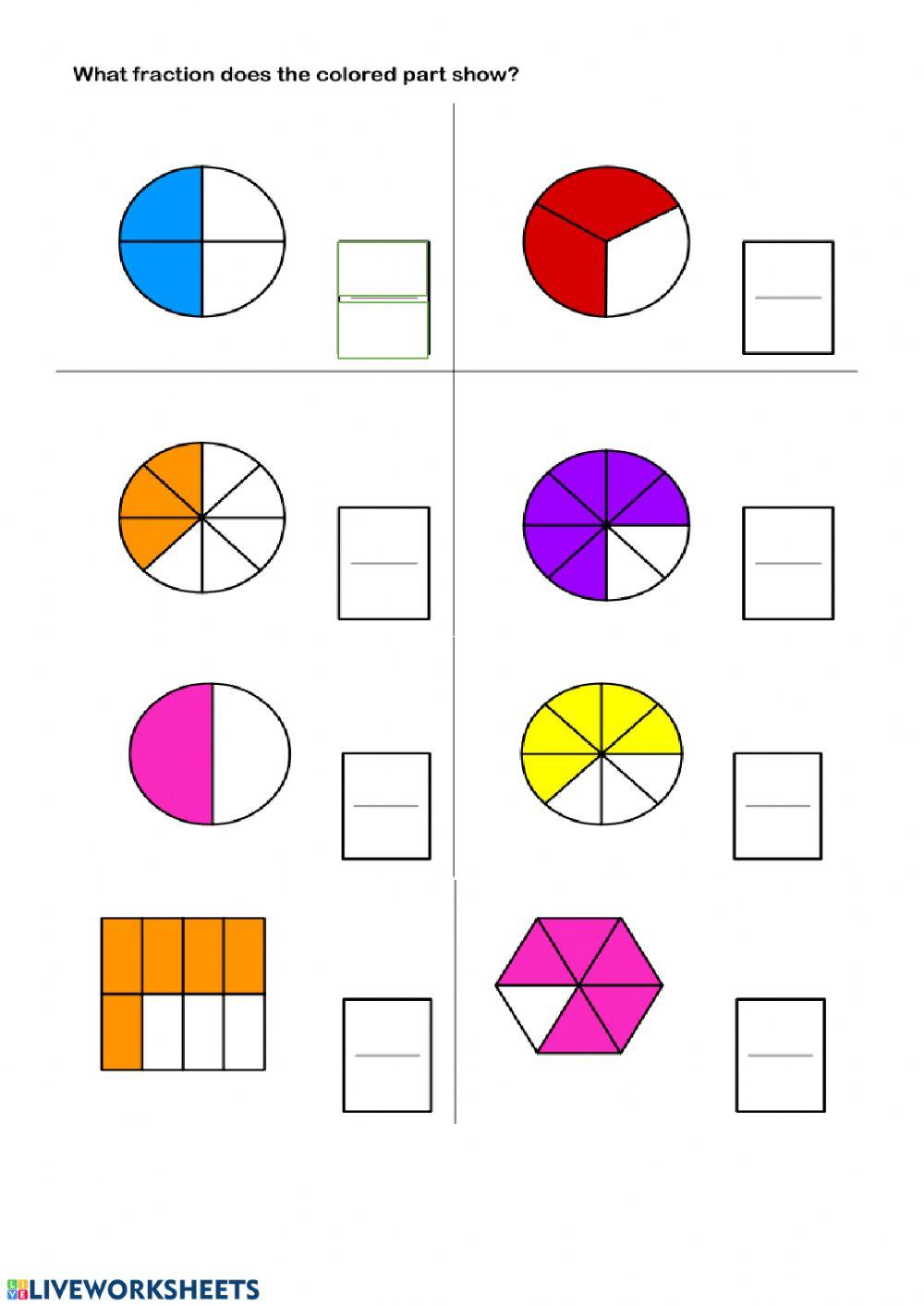 Fractions & Equal Parts