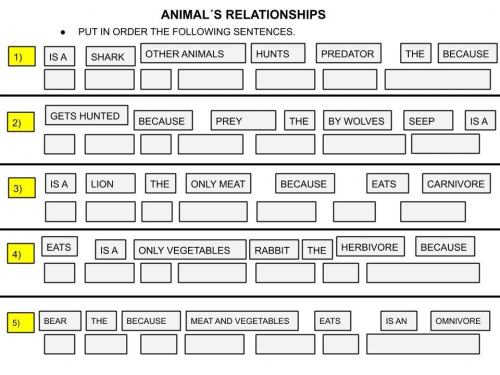 Animal-s roles
