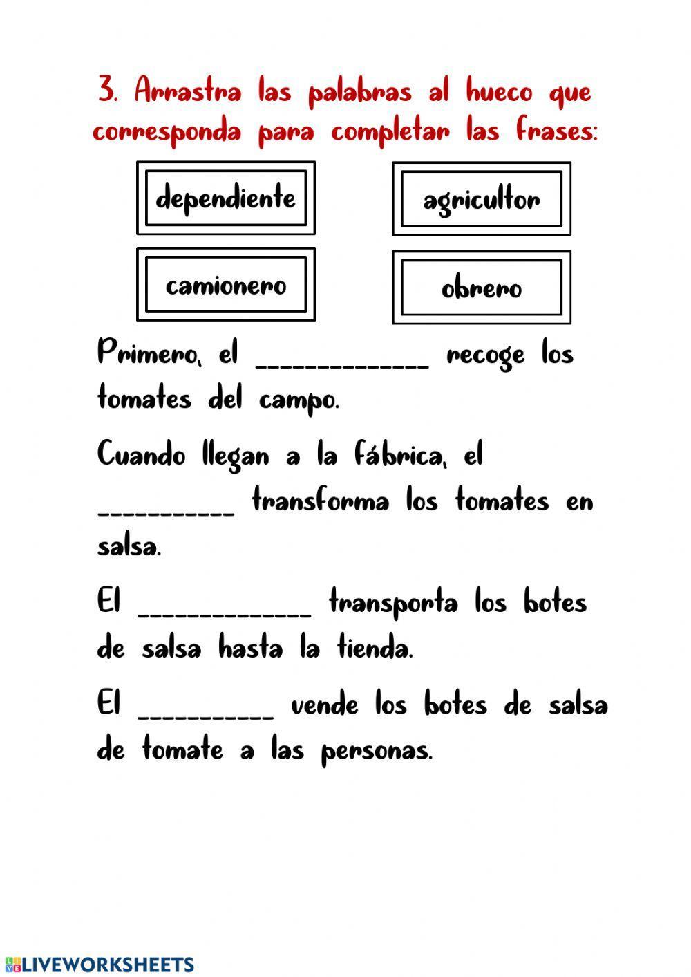Year 3 UD 5 - Sector Terciario