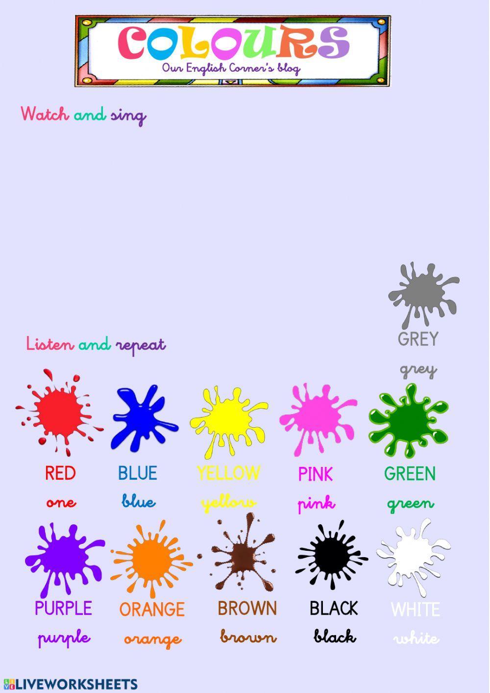 Colours Colours
