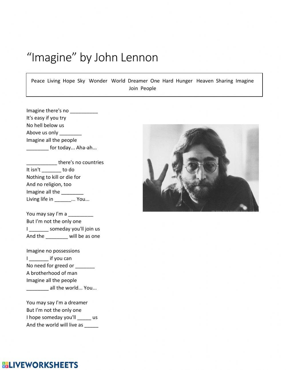 Imagine John Lennon