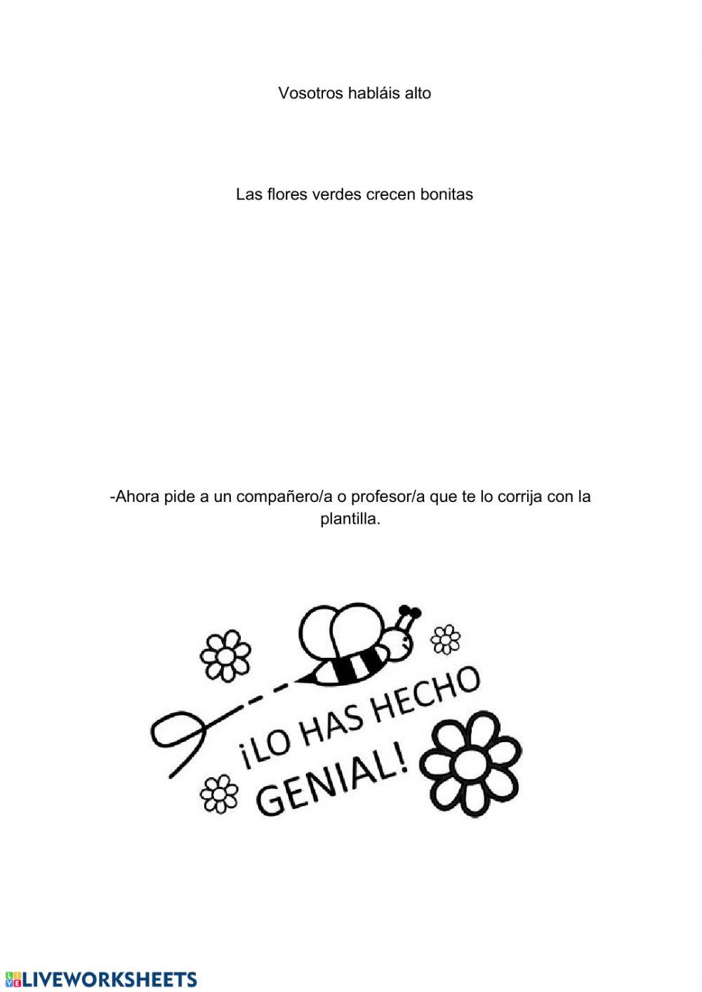 Evaluación 2º curso Lengua