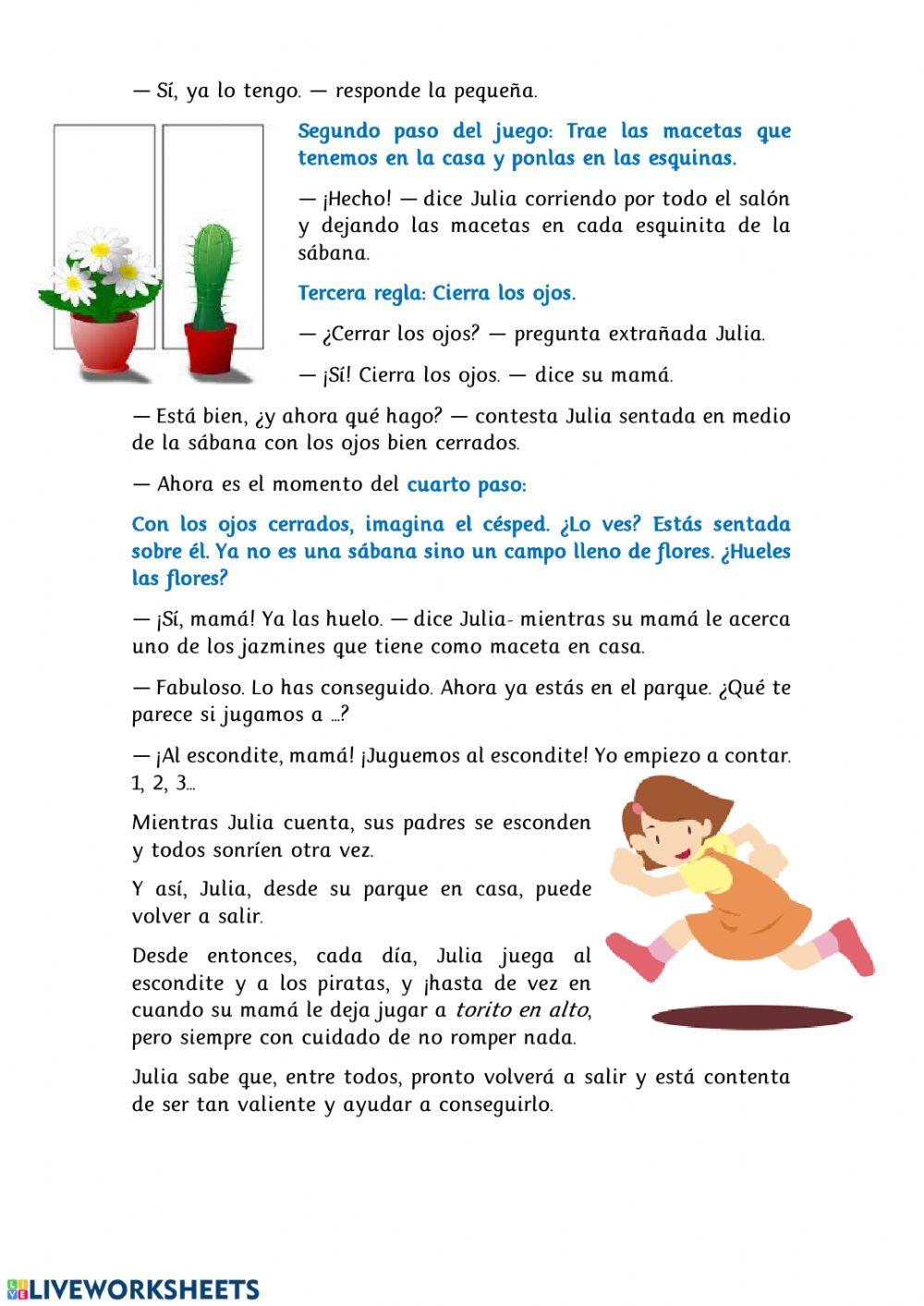 Lectura: Un parque en mi casa