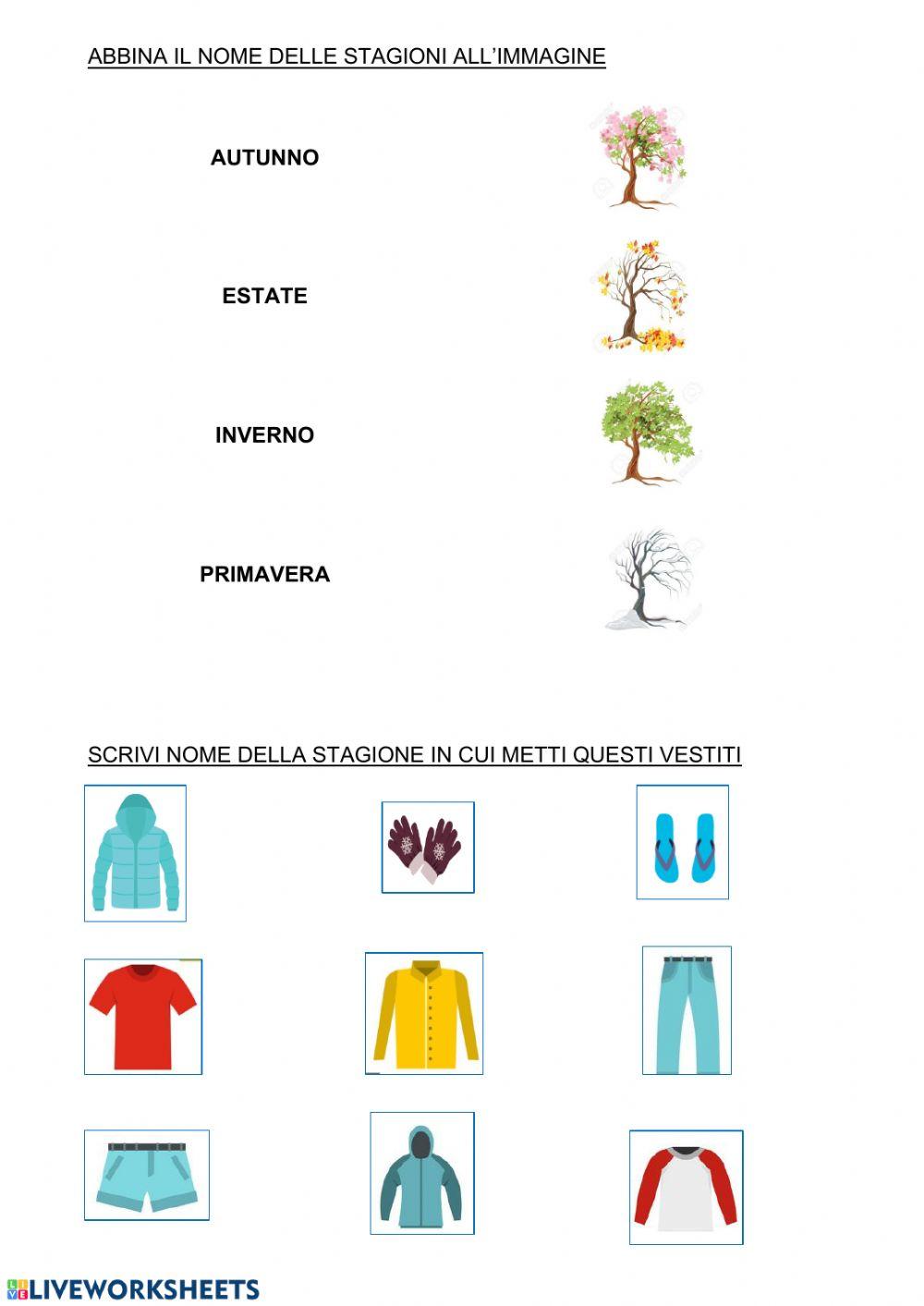 Le stagioni Le stagioni