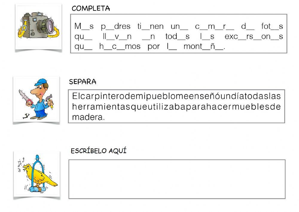 Expresion escrita