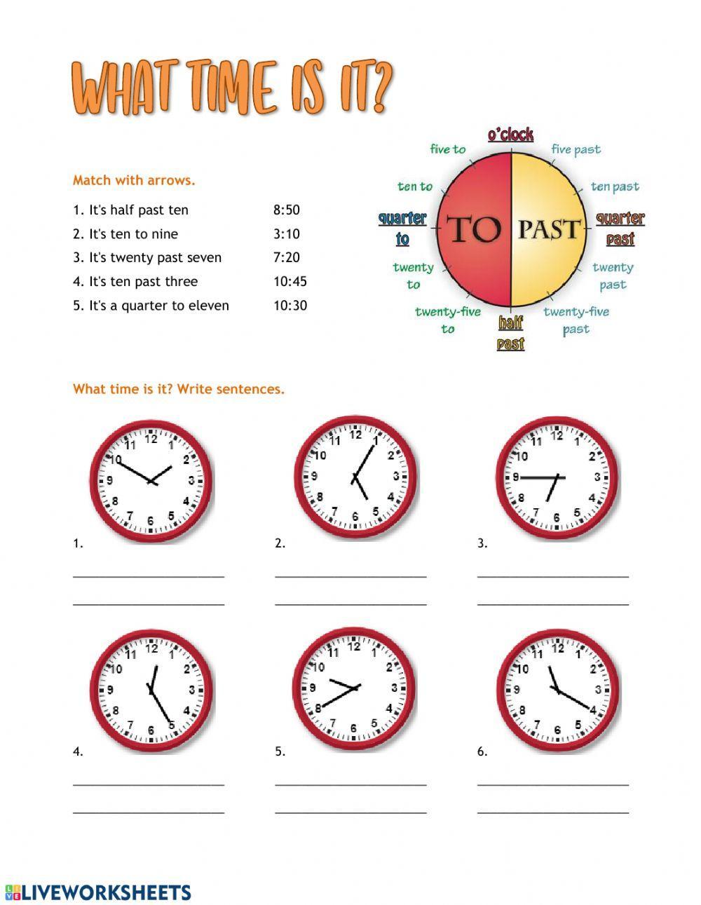 63520 | What time is it | suoc | LiveWorksheets