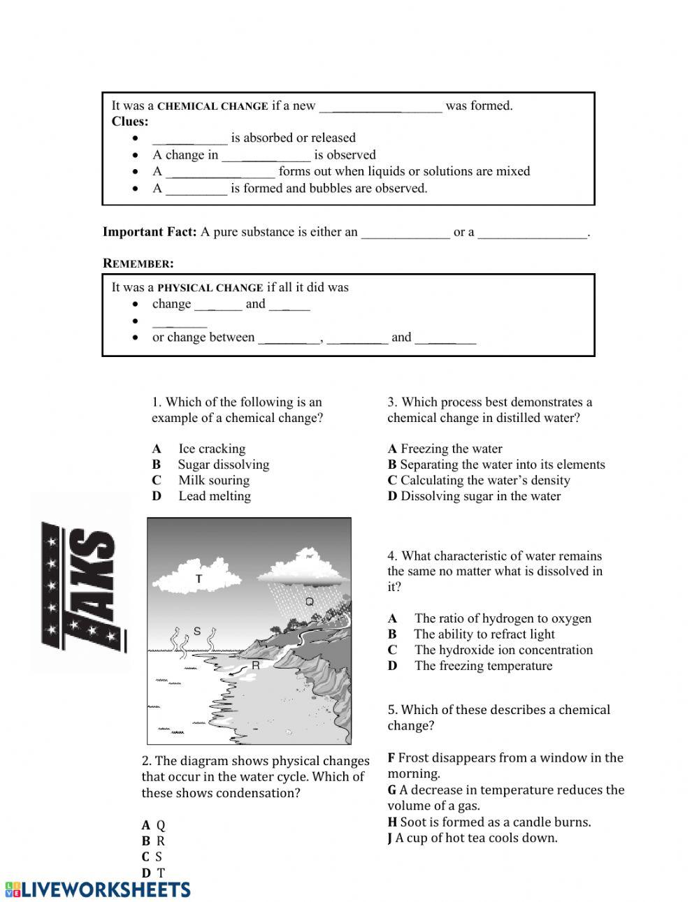 Periodic Table and Chemical Changes