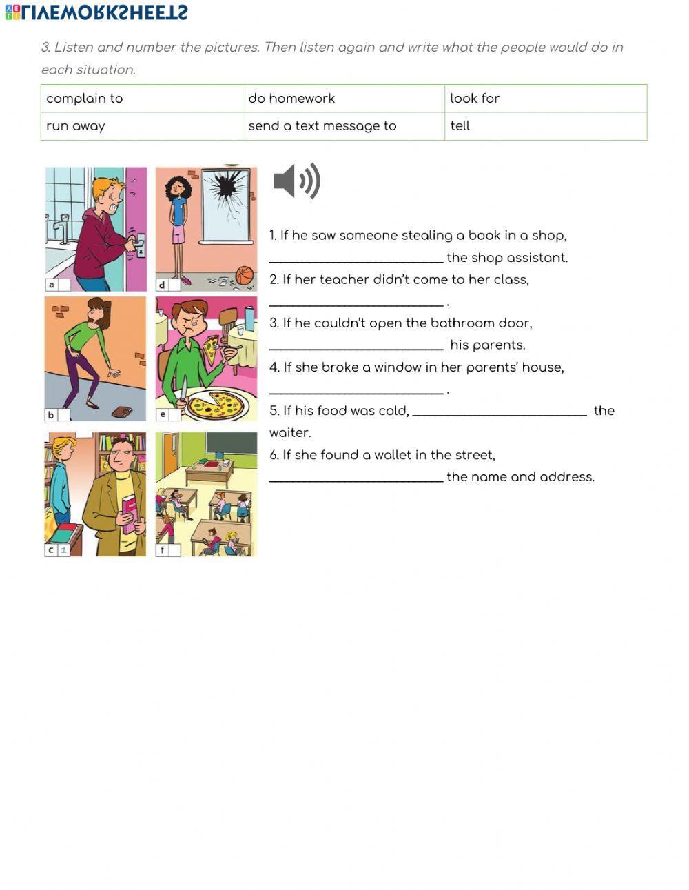 First and Second Conditionals