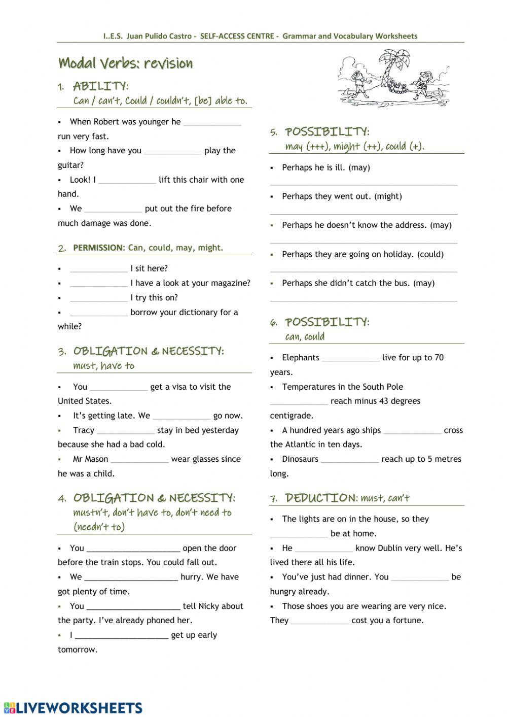 Modal Verbs (Basics)