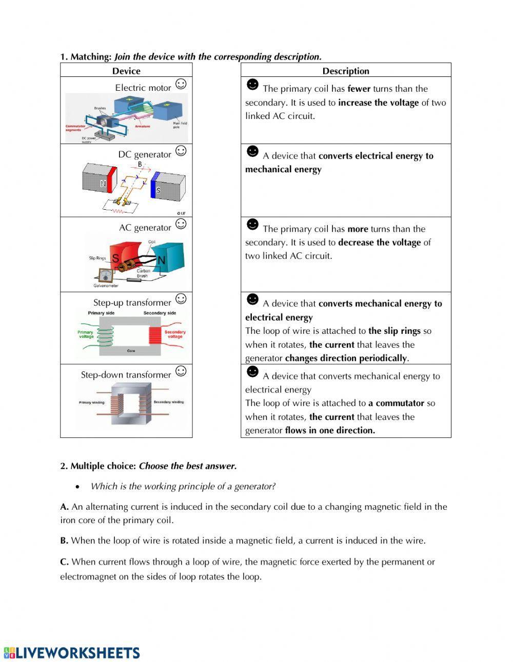Electrical energy generation and transmission