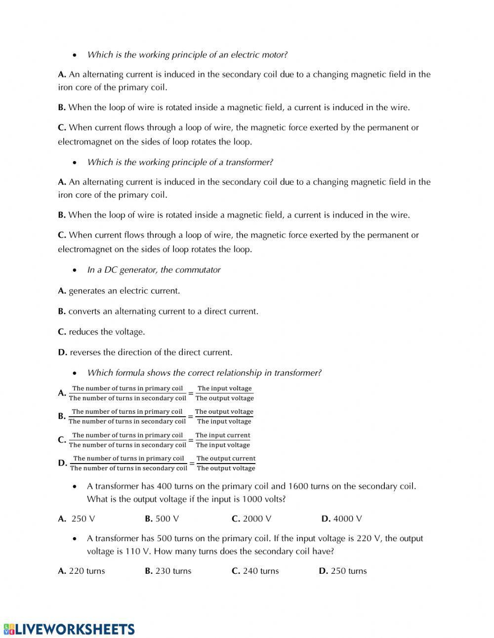 Electrical energy generation and transmission