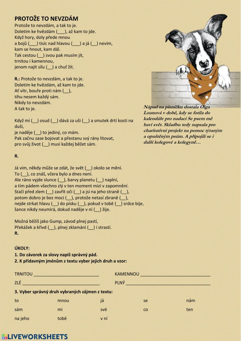 Protože to nevzdám