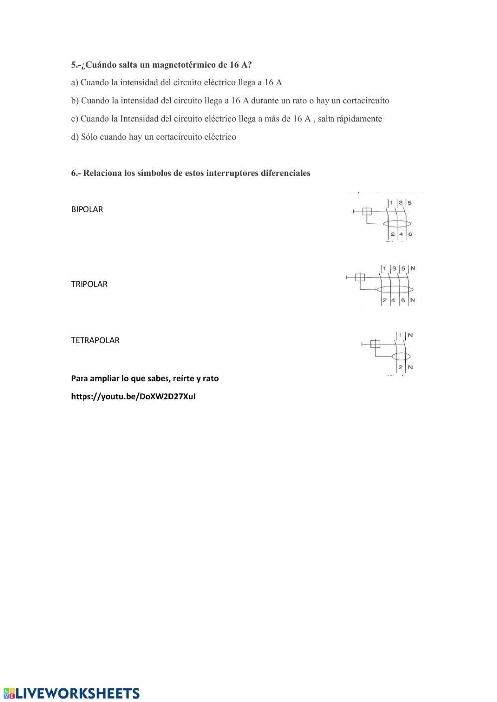 Interruptor diferencial