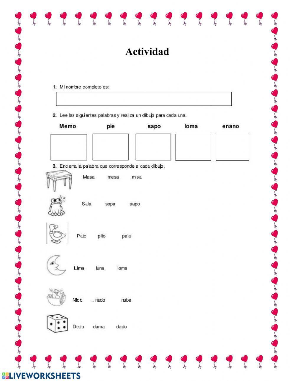 Aprendamos nuestro abecedario
