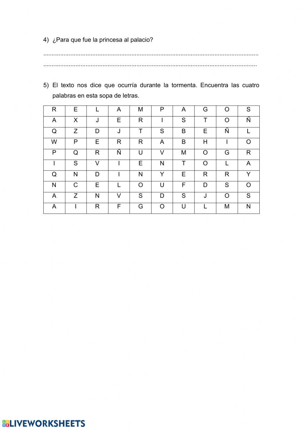 la princesa y el guisante 1