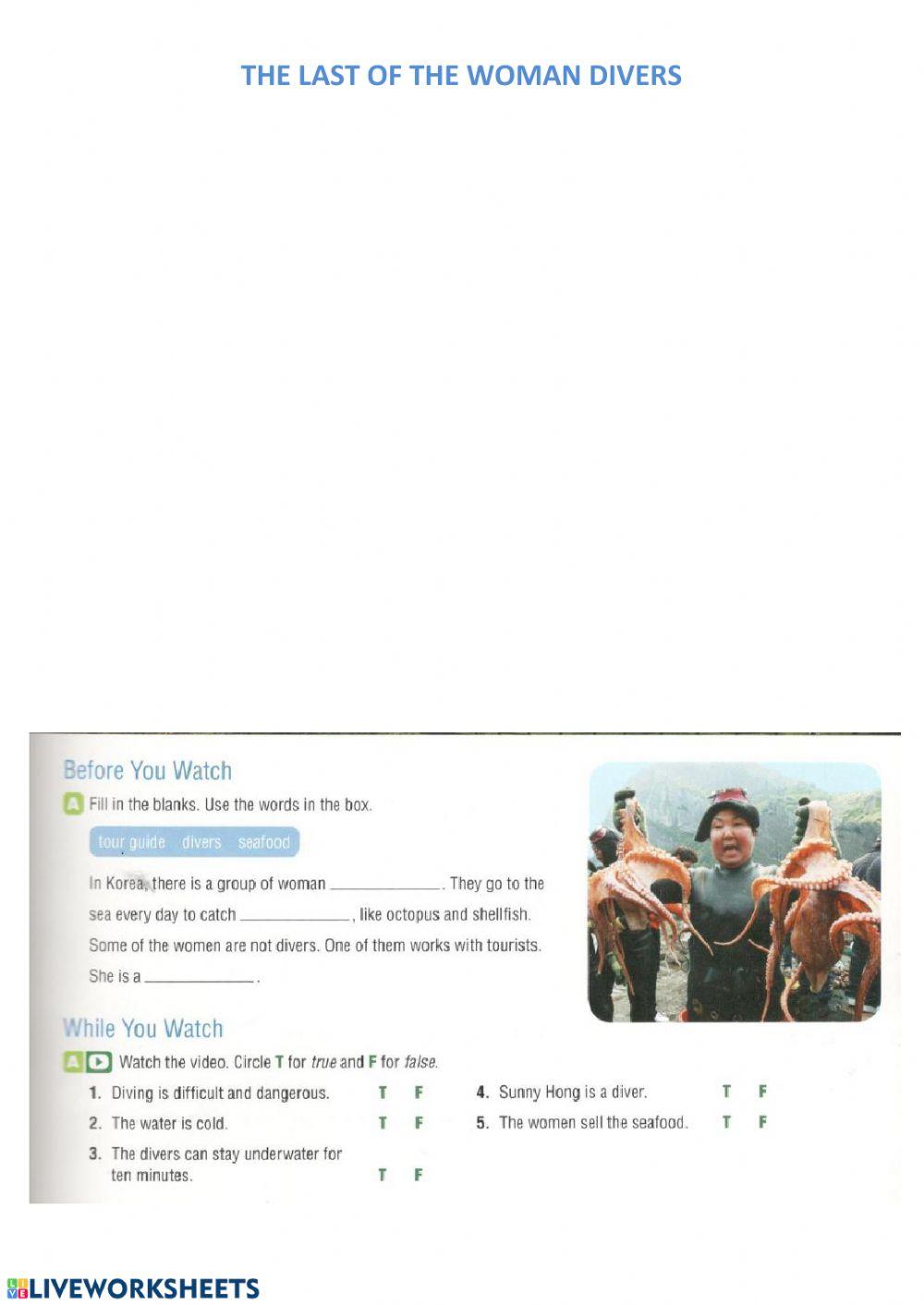 The last of the woman divers