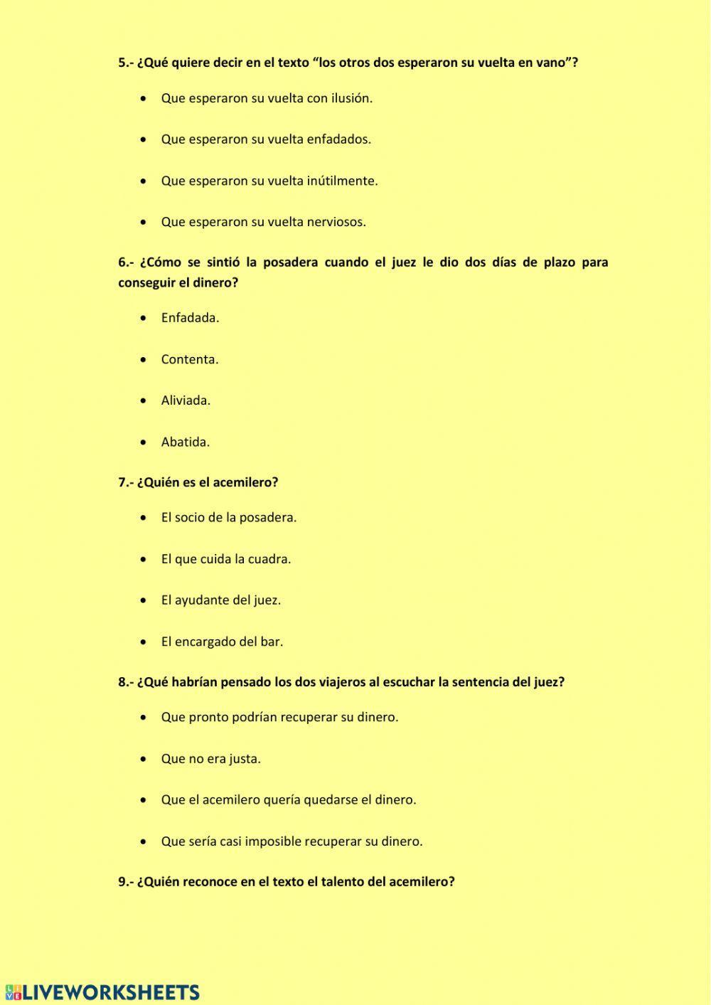 Texto de compresión