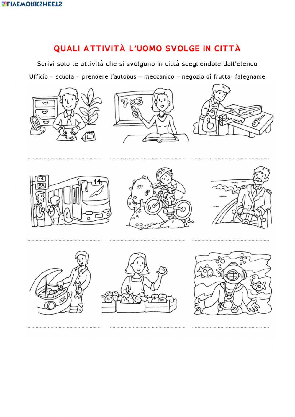 attività in città 