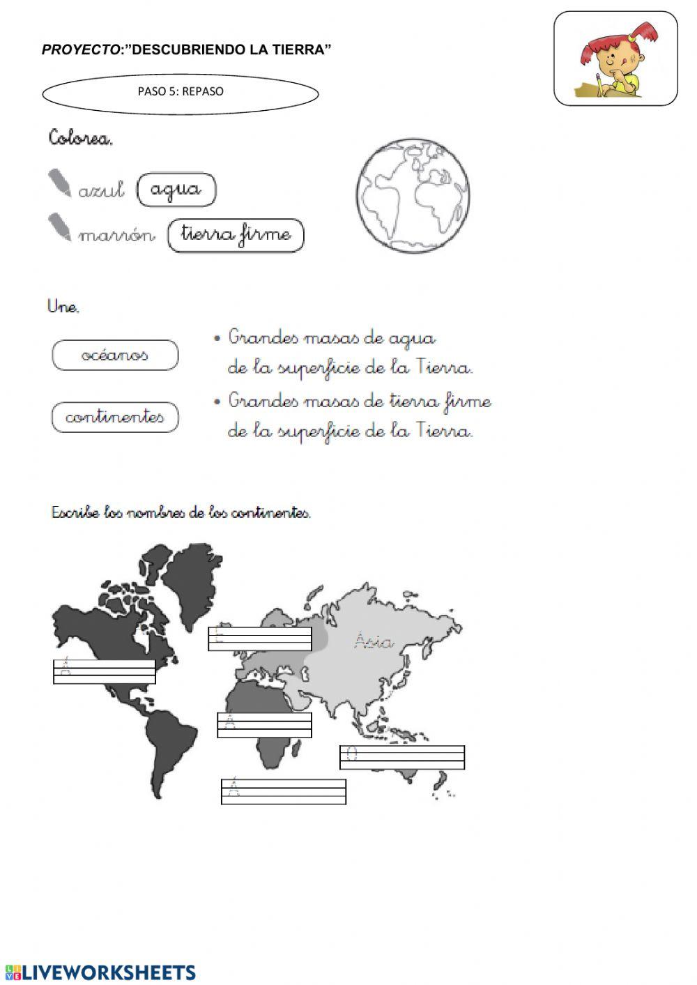 Repaso: descubriendo la tierra