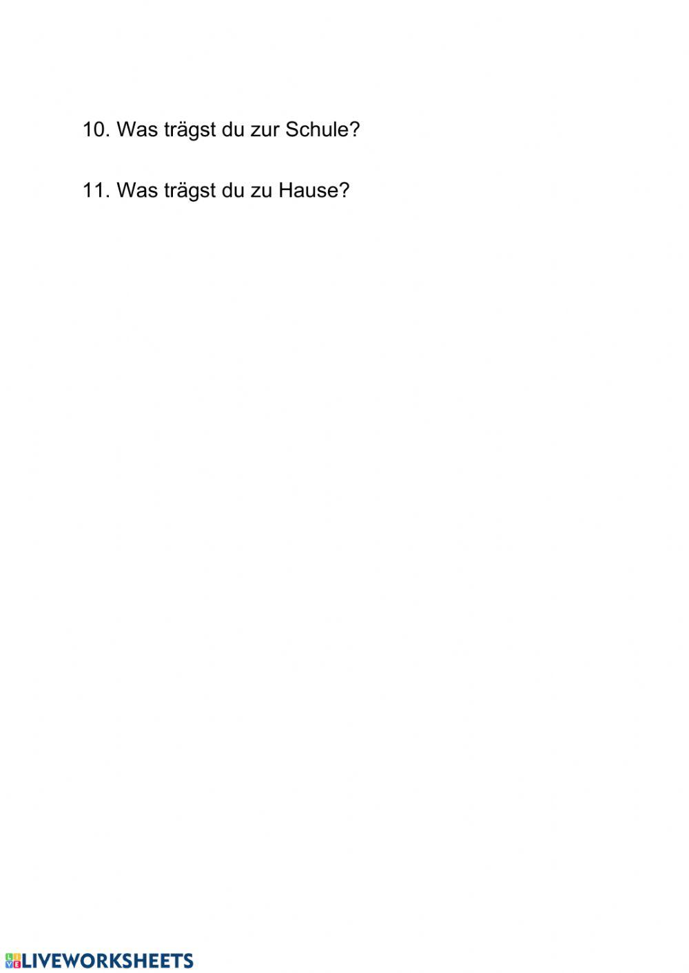 Was trägst du gern?