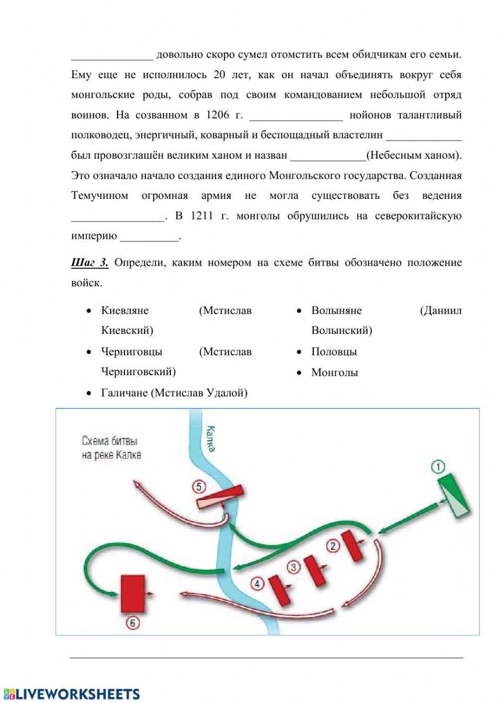 Монгольская империя и изменение политической карты мира