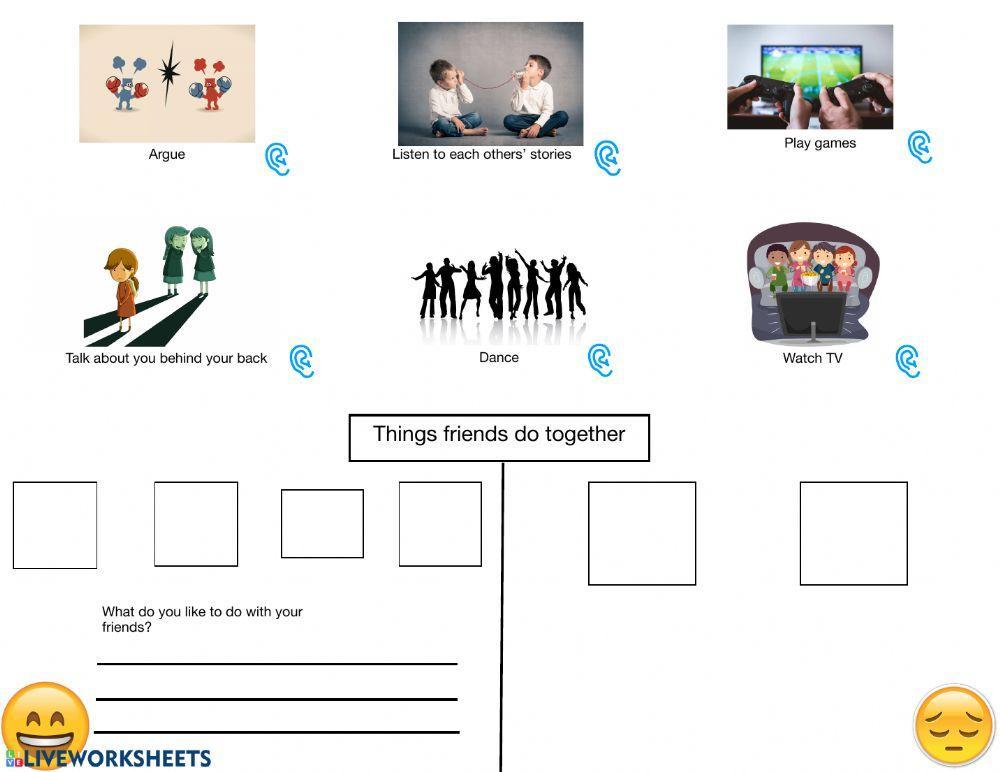 Things to do with friends