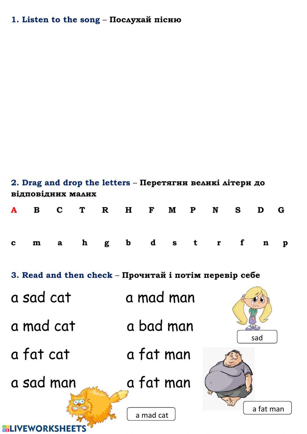 Story - the pizza, letter w