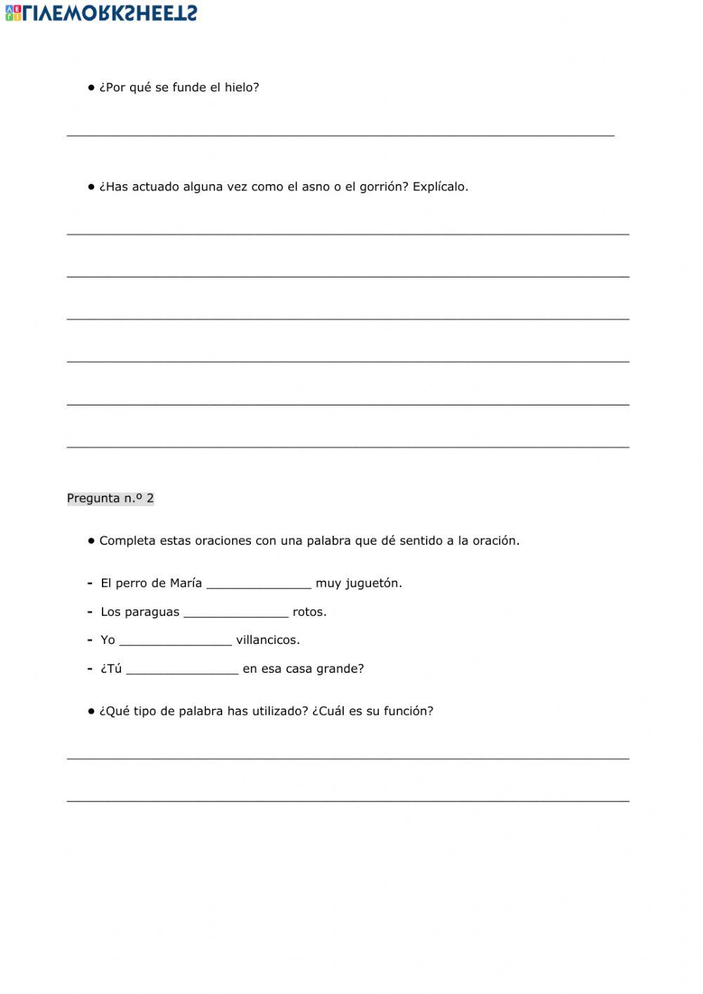 Repaso tema 8 lengua Arcu