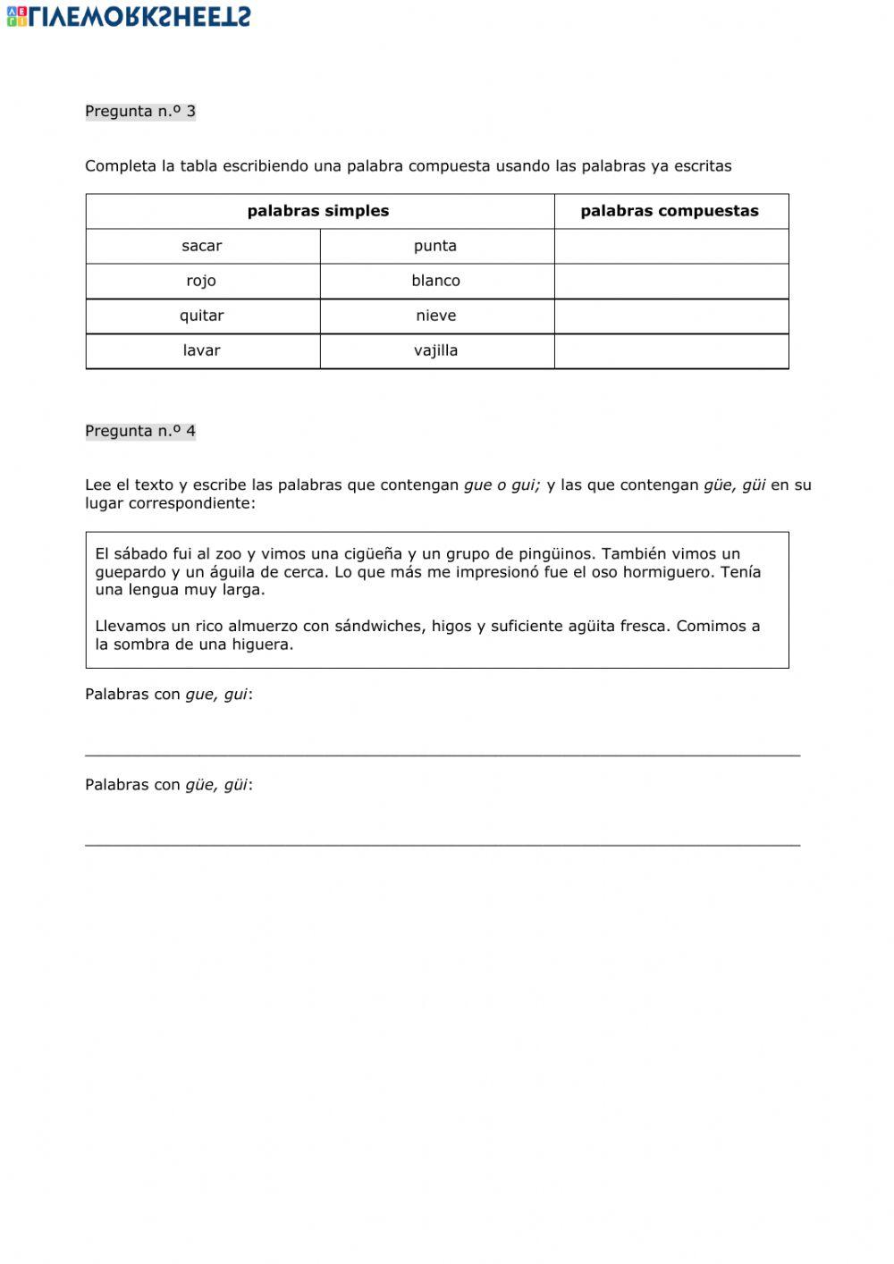Repaso tema 8 lengua Arcu