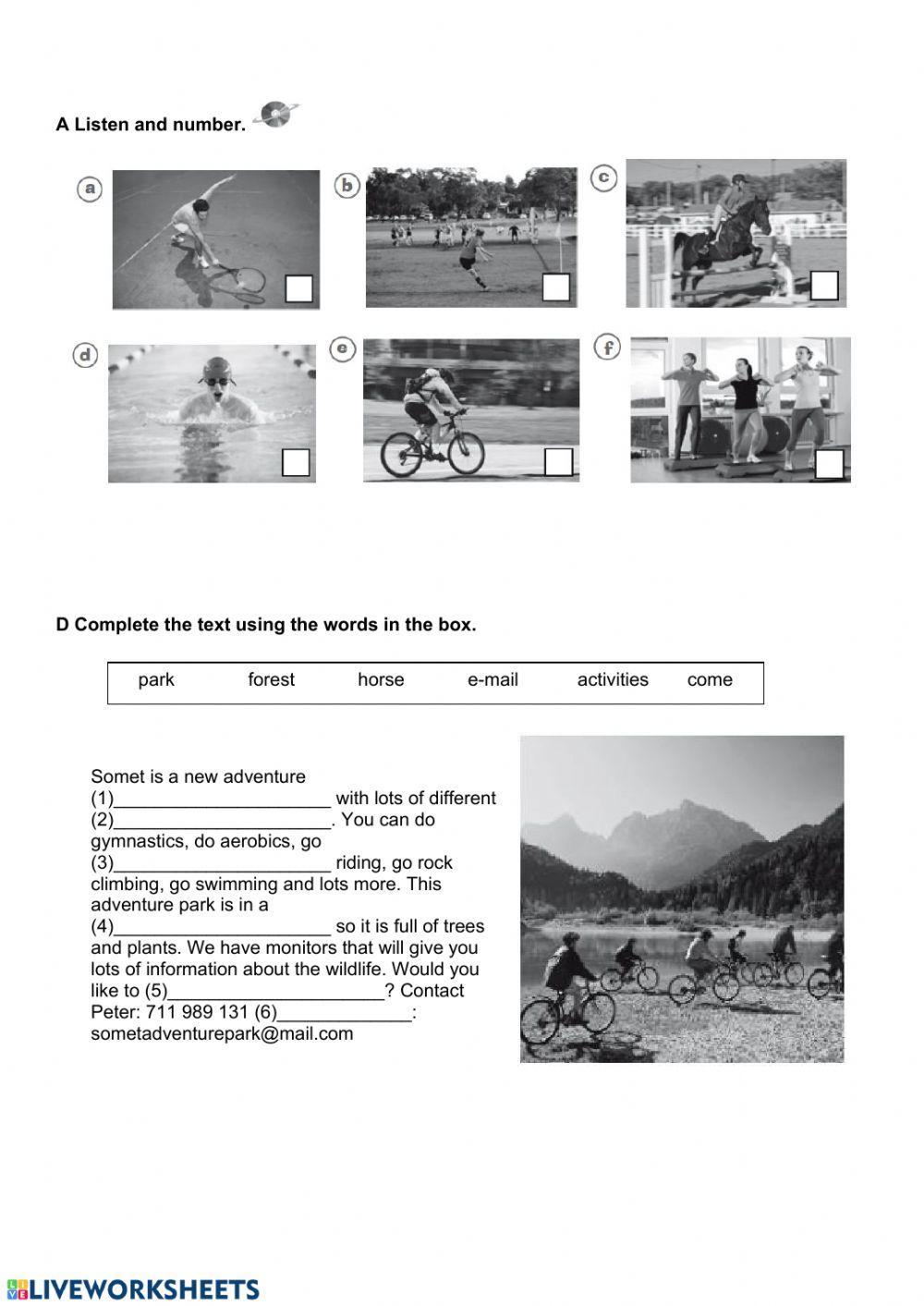 Comet test 5º unit 4 and 5