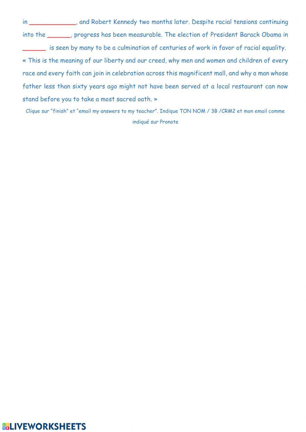 The american civil rights movement ii