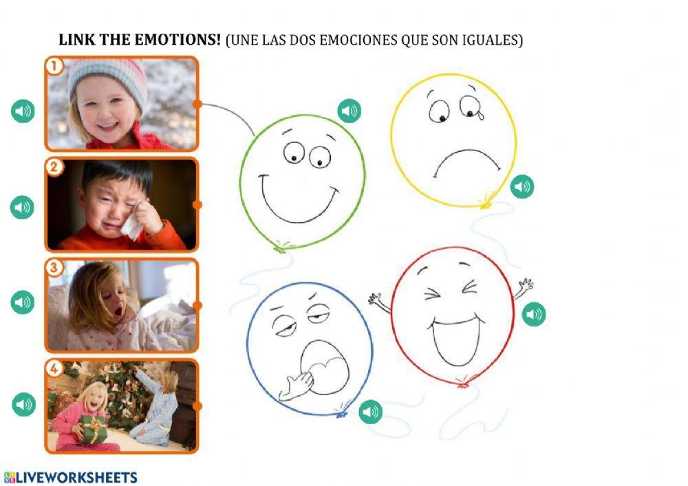 Une con flechas las emociones