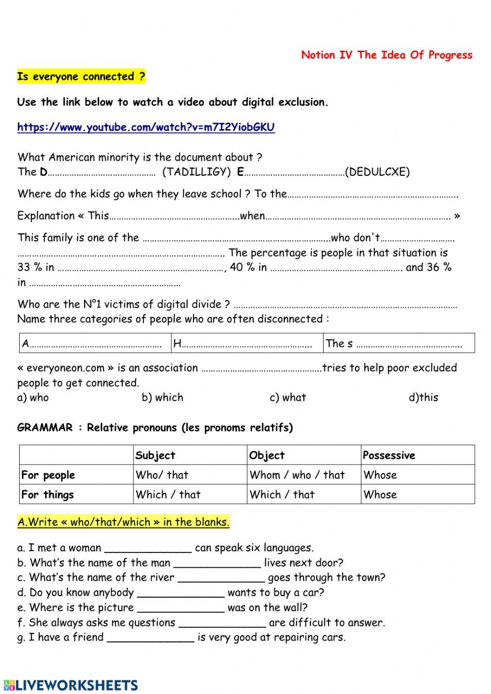 Is everyone connected?