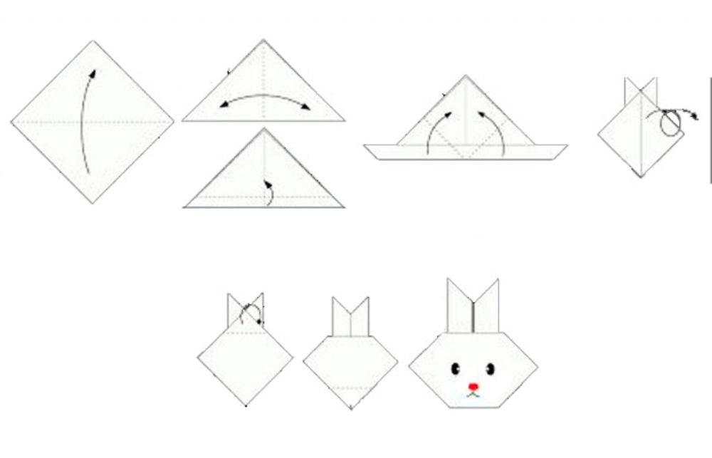 Conejito de origami