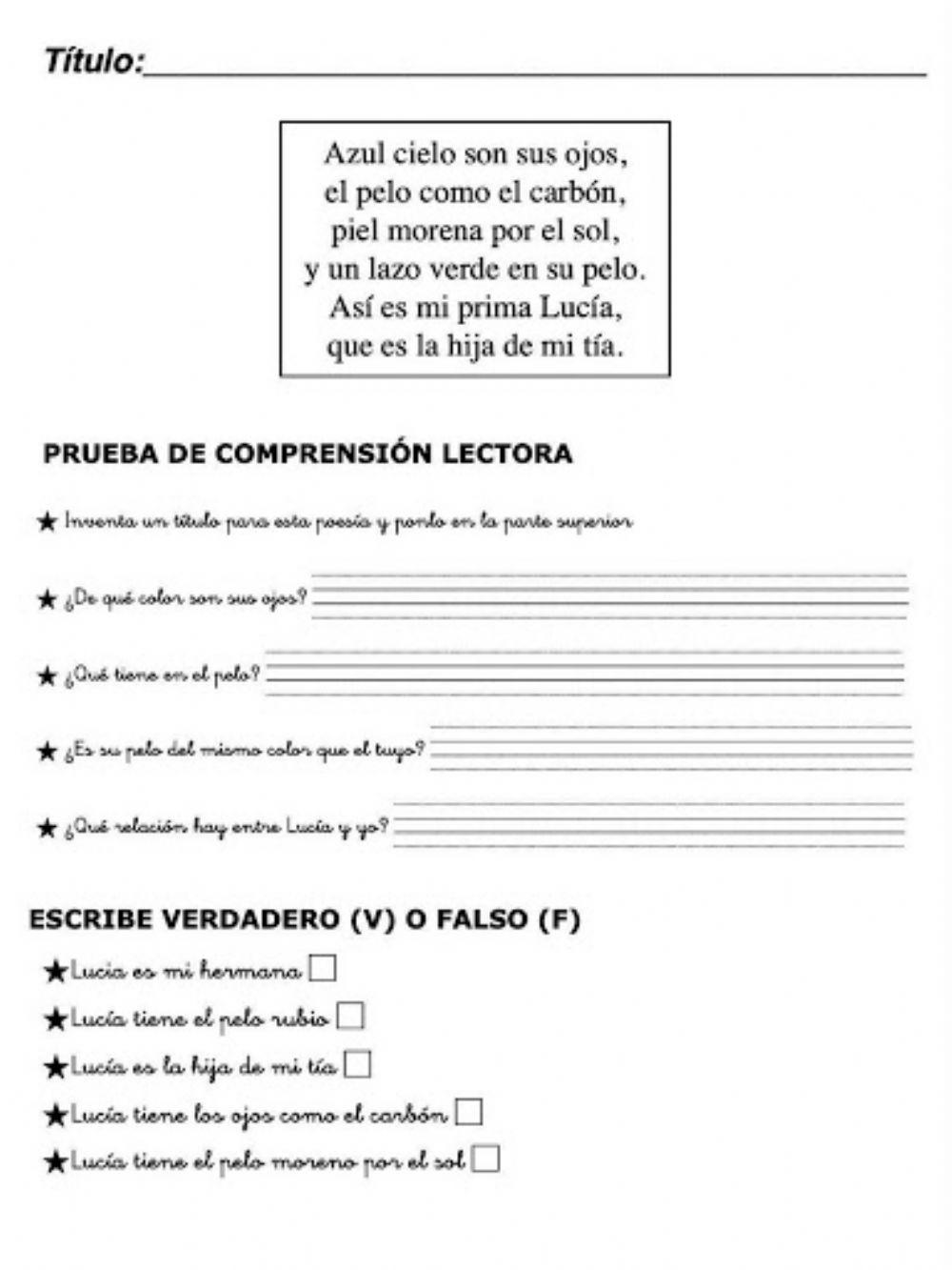 Responder y verdadero o falso