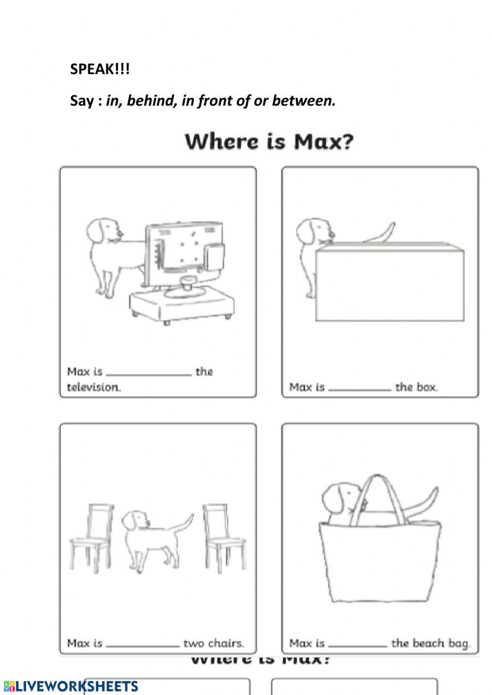 Where is max?