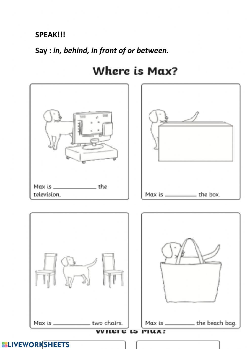 Where is max? Where is max?