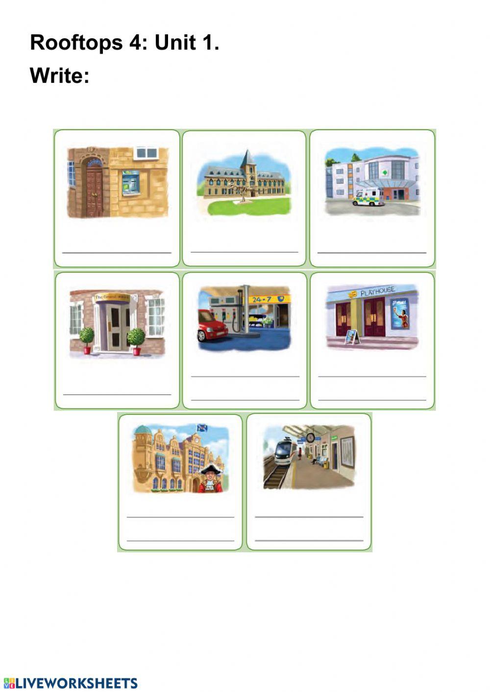 Rooftops 4: Unit 1 - Write