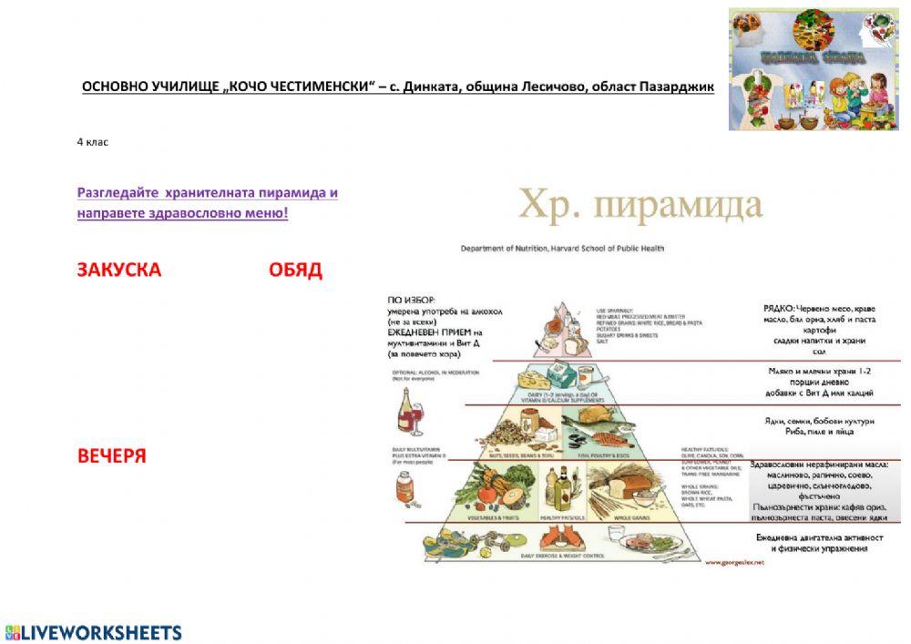Здравословно хранене