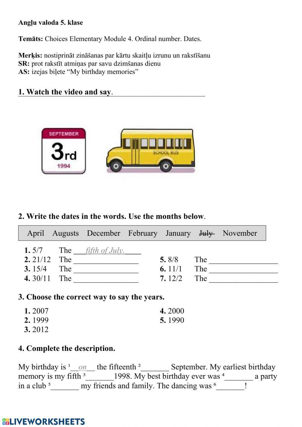 Memories-Choices module 4-Lesson2