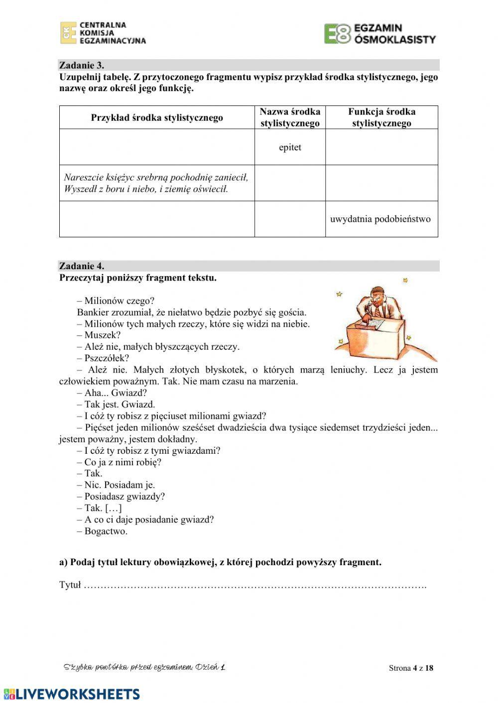 CKE Powtórka przed egzaminem