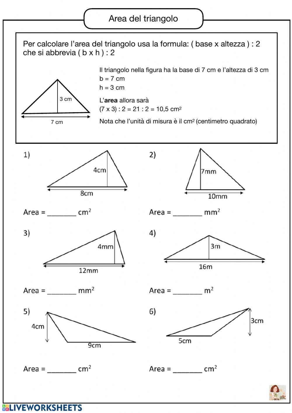Area triangolo