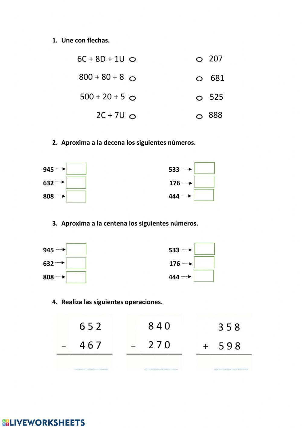 Repaso matemáticas