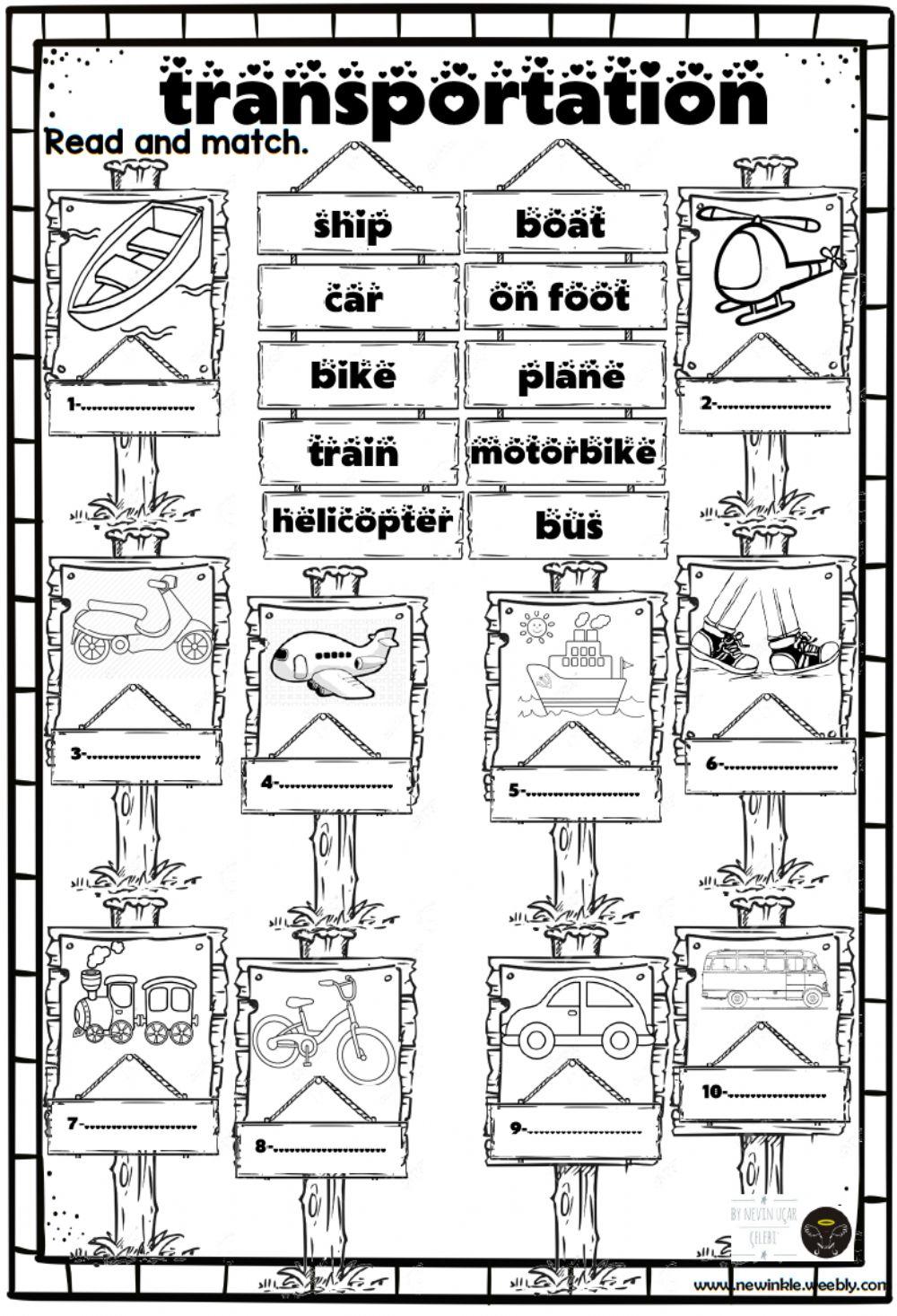 Transportation drag and drop