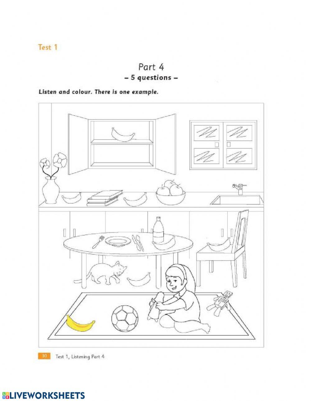 Starters listening test